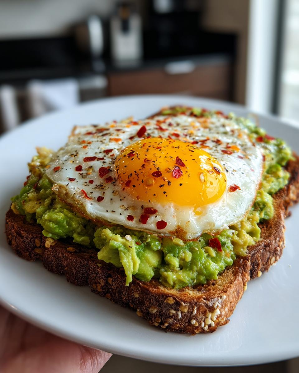 Avocado Toast with Egg - detail 2