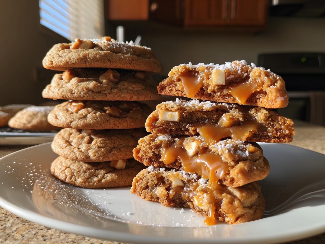 Caramel Apple Cookies