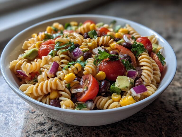 Cowboy Caviar Pasta Salad