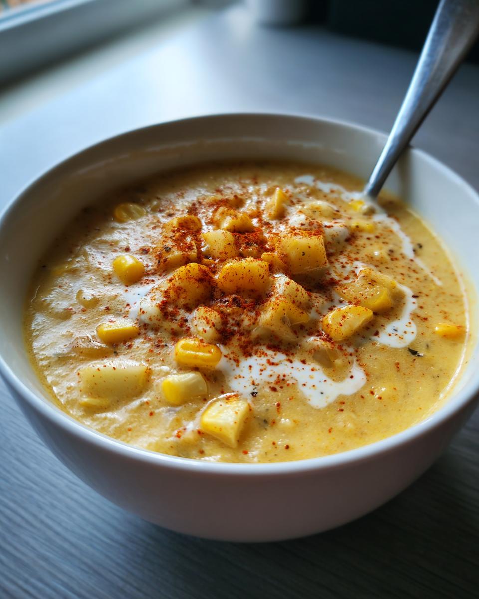 Creamy Corn Chowder - detail 2