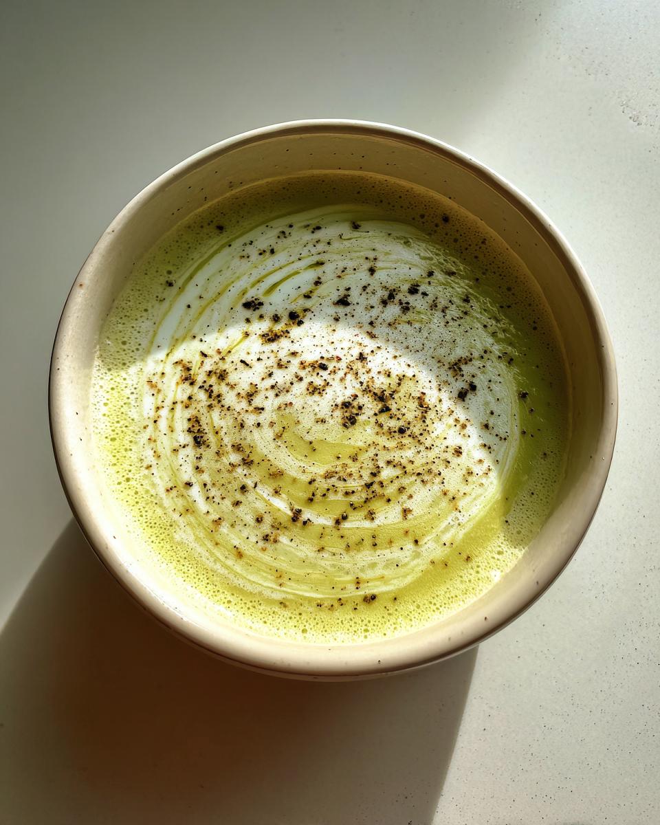 Creamy Zucchini Soup - detail 2