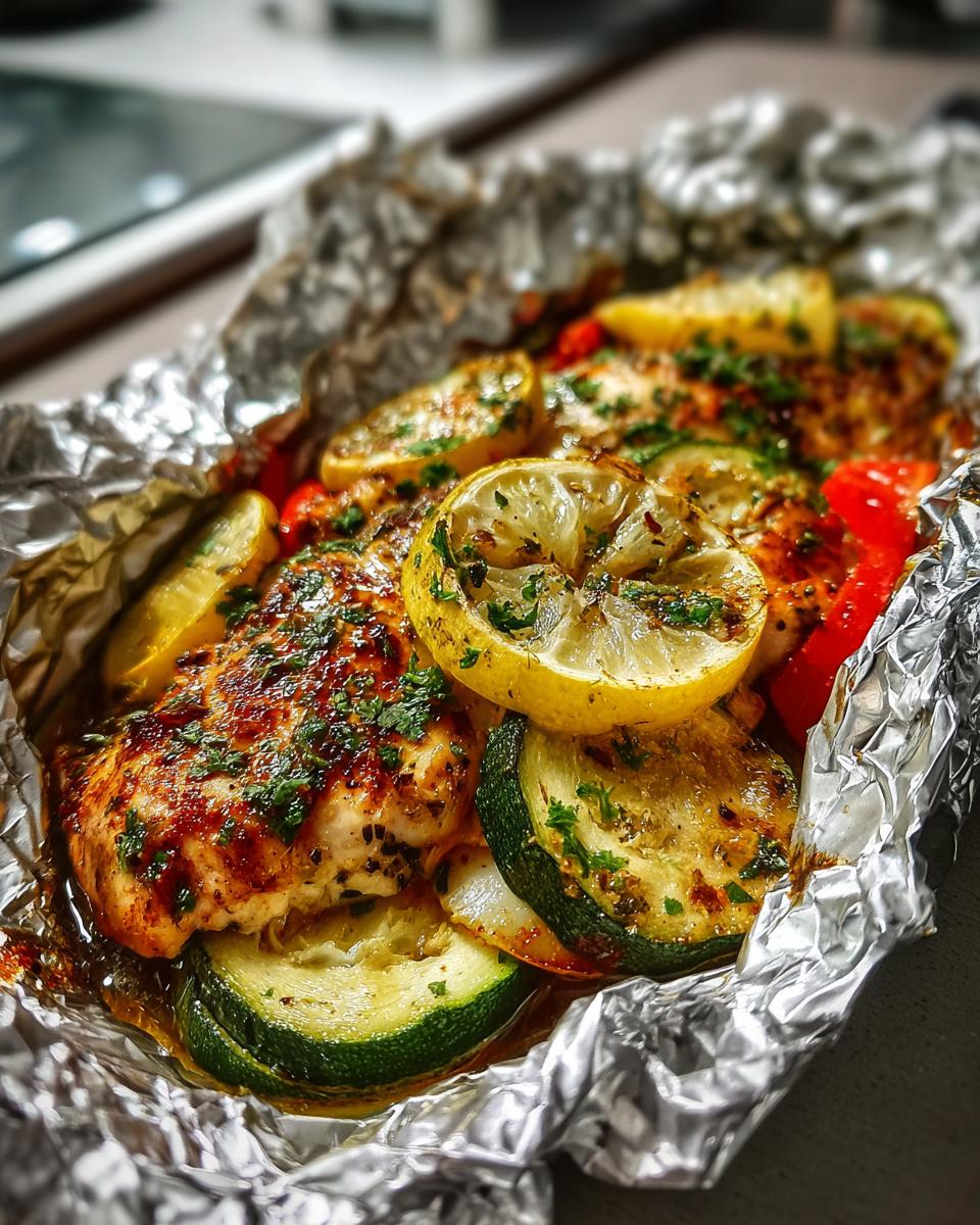 Garlic Herb Chicken Foil Packets - detail 2