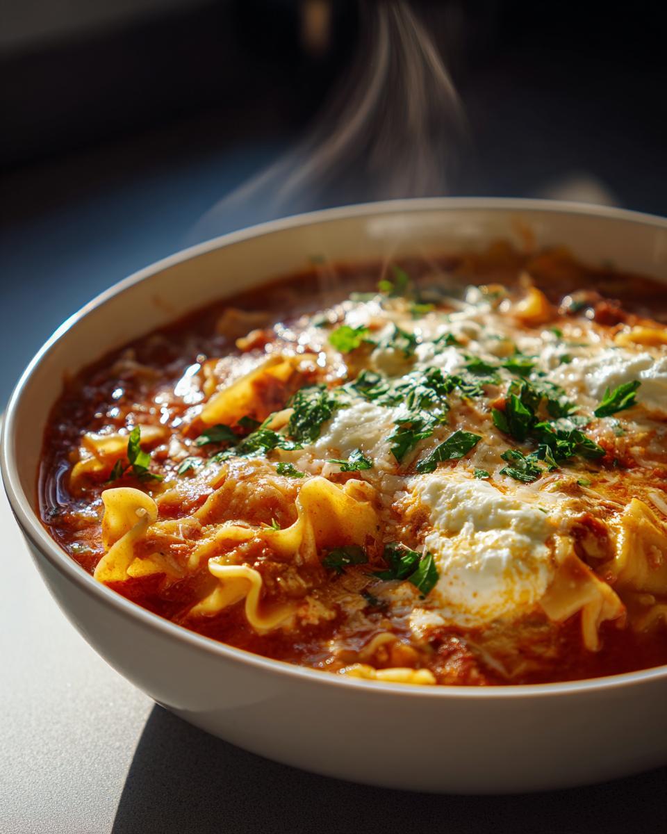 Lasagna Soup - detail 2