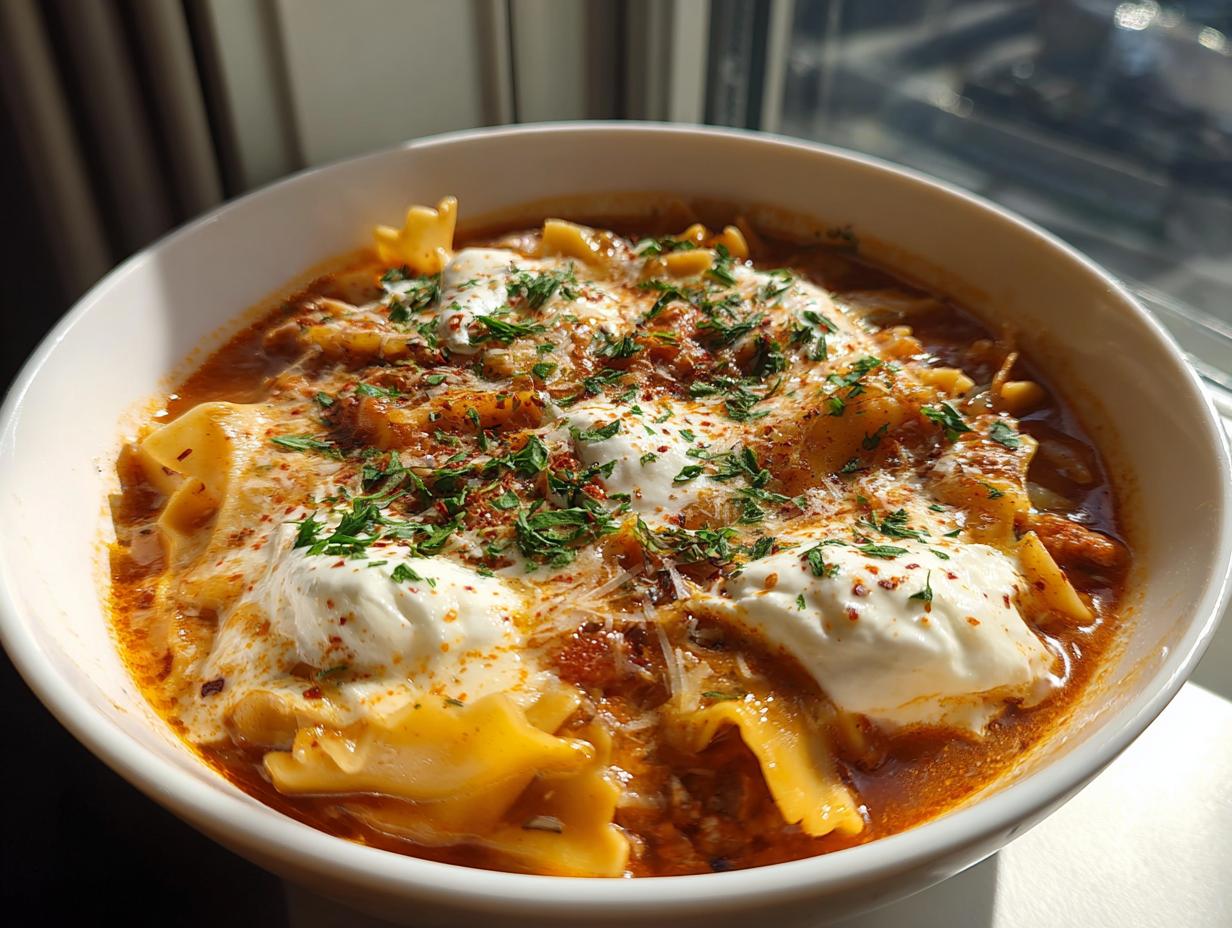 Lasagna Soup Recipe