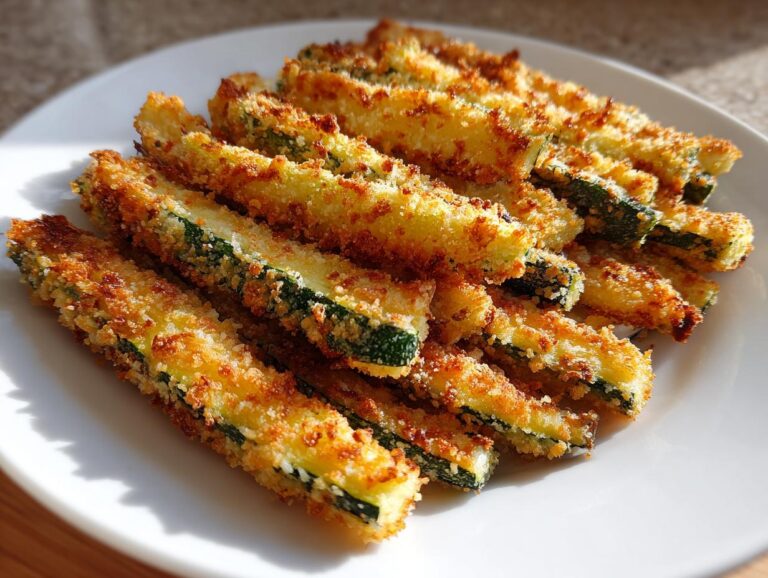Parmesan Zucchini Fries