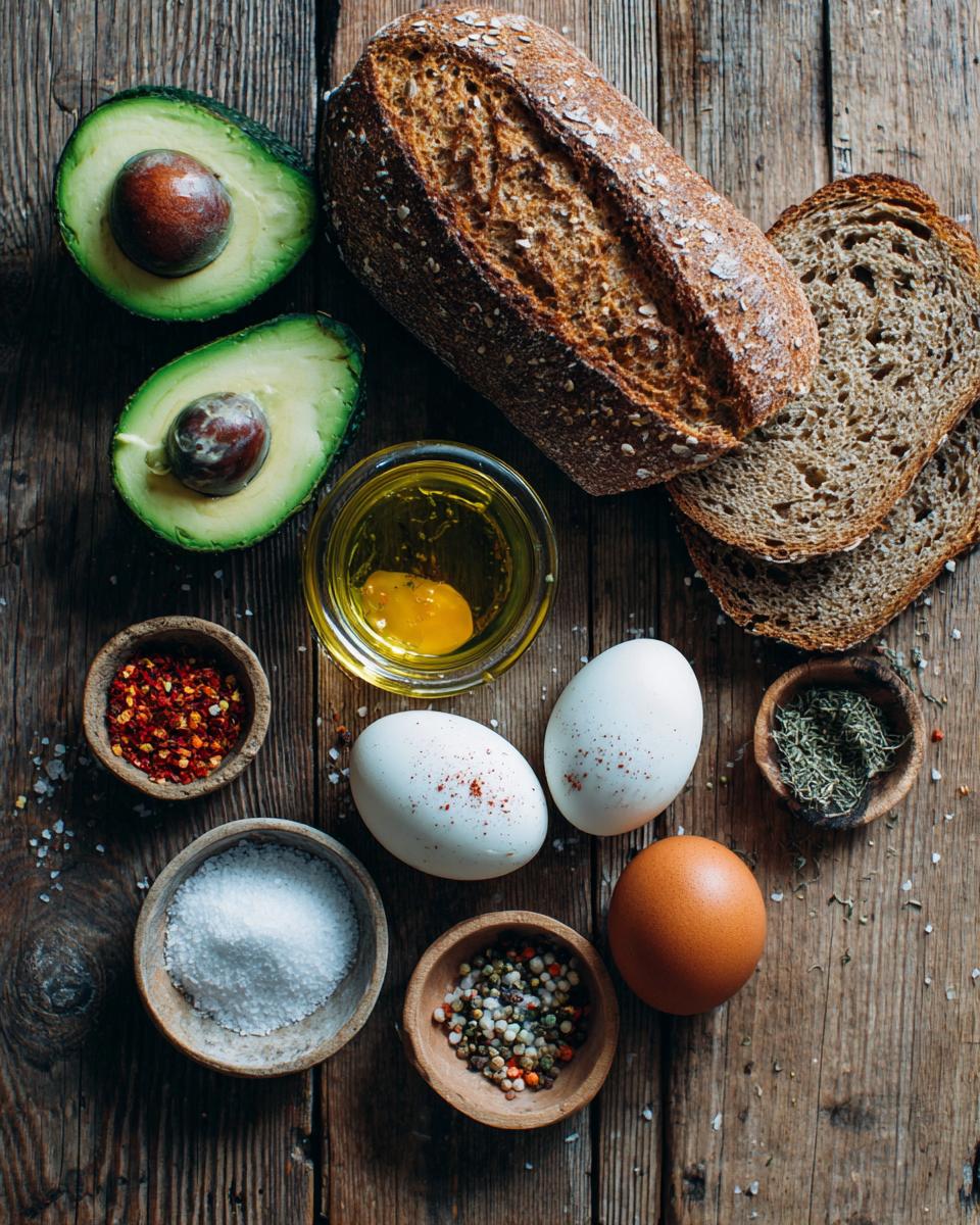 Avocado Toast with Egg - detail 1