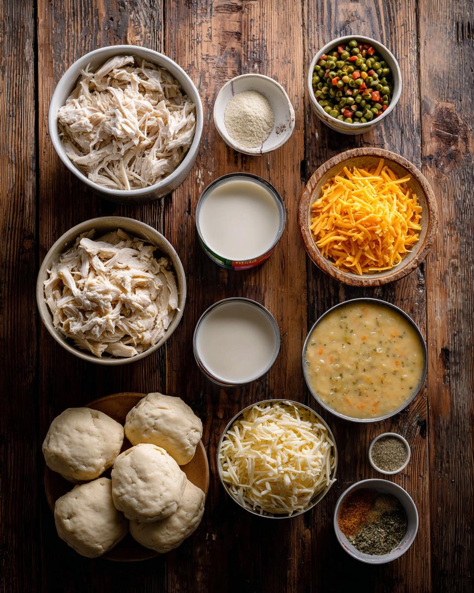 Cheesy Chicken Biscuit Skillet - detail 1