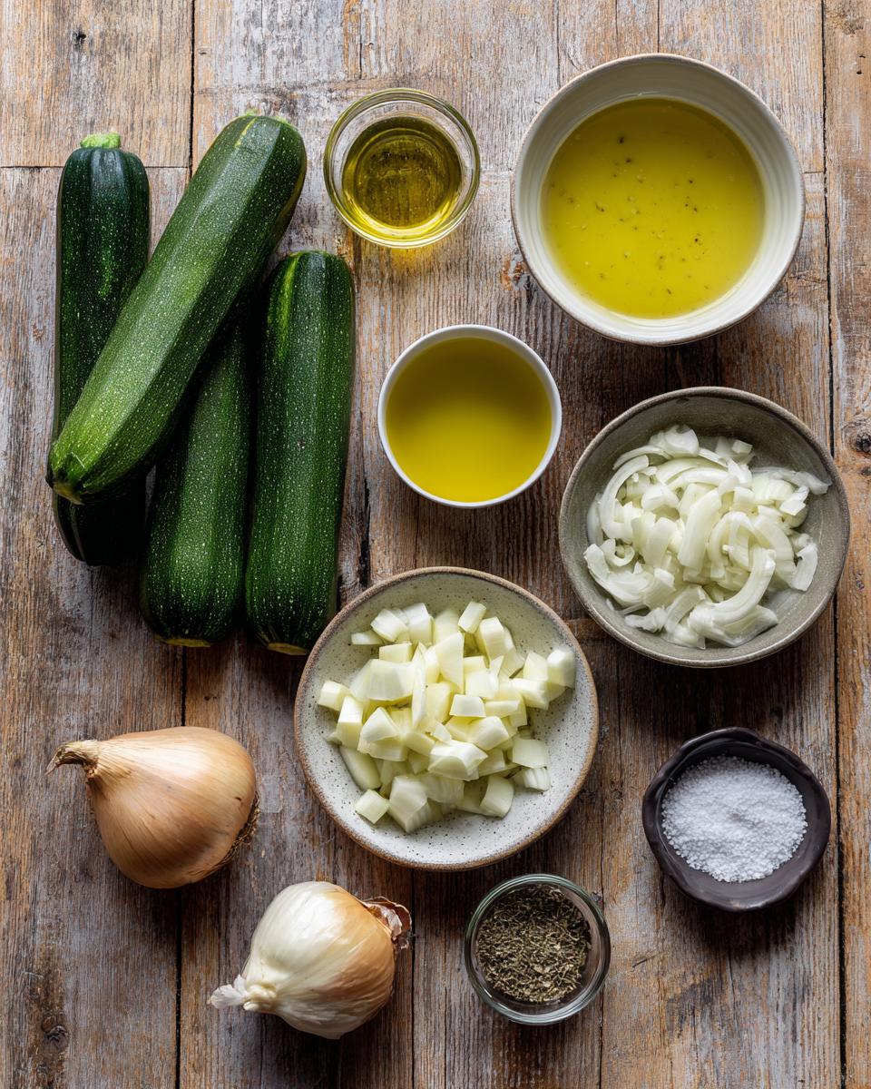 Creamy Zucchini Soup - detail 1