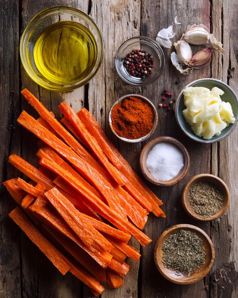 Crispy Carrot Fries - detail 1