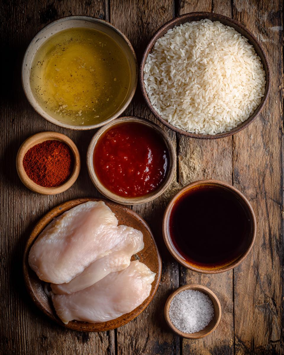 Honey BBQ Chicken Rice - detail 1