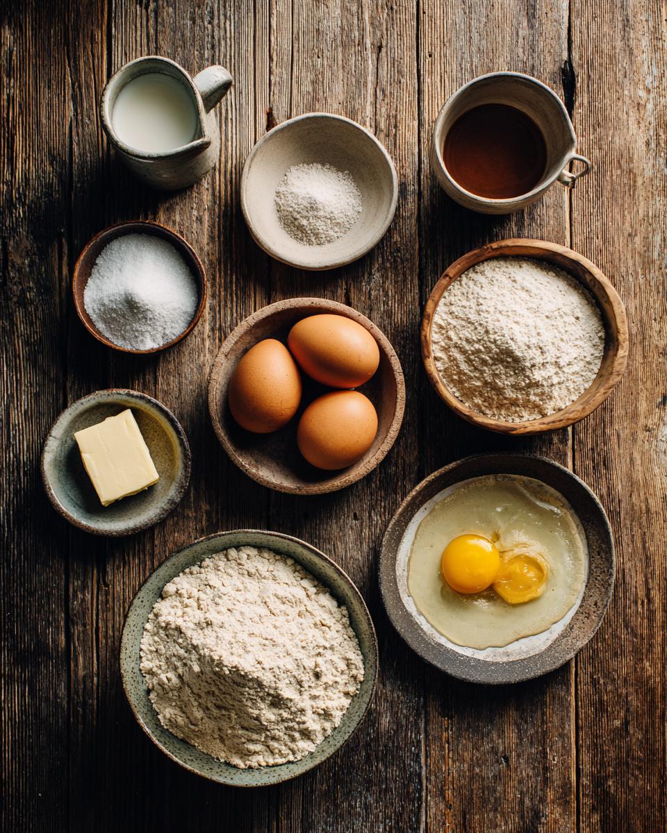 Oat Flour Pancakes - detail 1