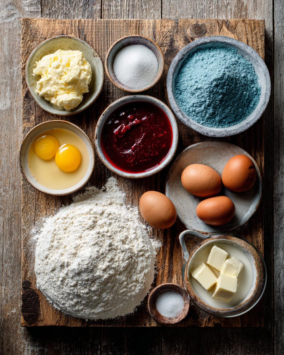Red White & Blue Cupcakes - detail 1