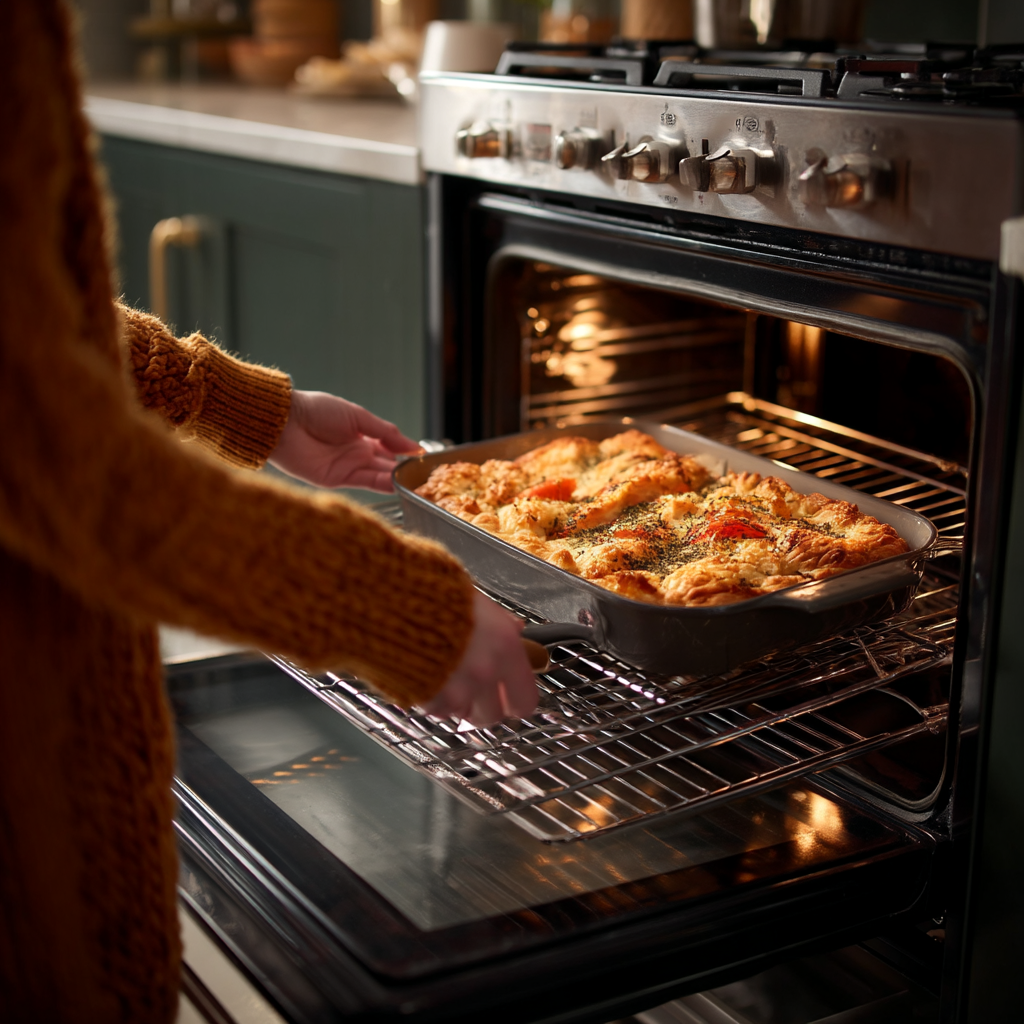 A high-quality action shot of Emma's hands preparing fresh pasta.