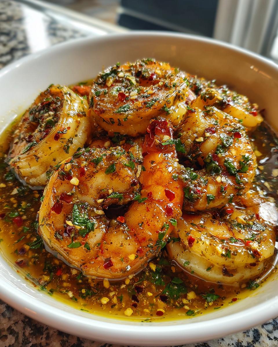 Blackstone Garlic Butter Shrimp Scampi - detail 2