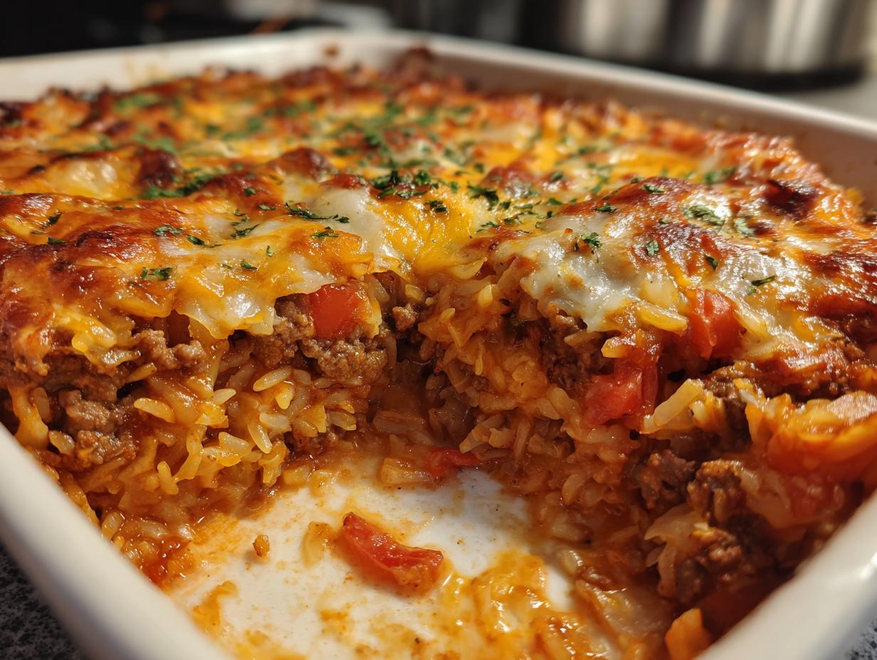 Easy Cabbage Roll Casserole