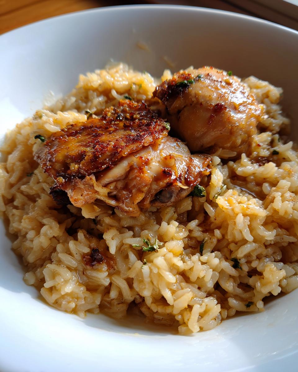 Forgotten Chicken and Rice - detail 2