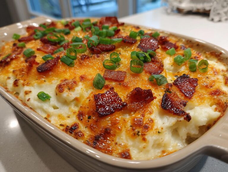 Loaded Twice Baked Potato Casserole