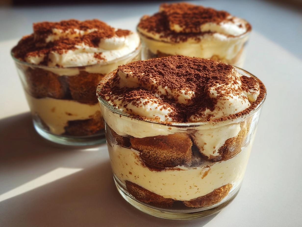 Mini Tiramisu Cups